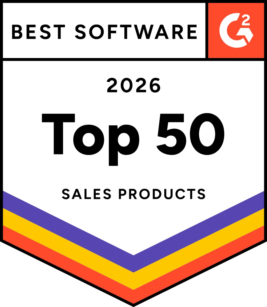 G2 Best Software 2026 — Top 50, Sales Products